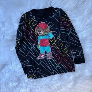 Graphic toddler long sleeve shirt